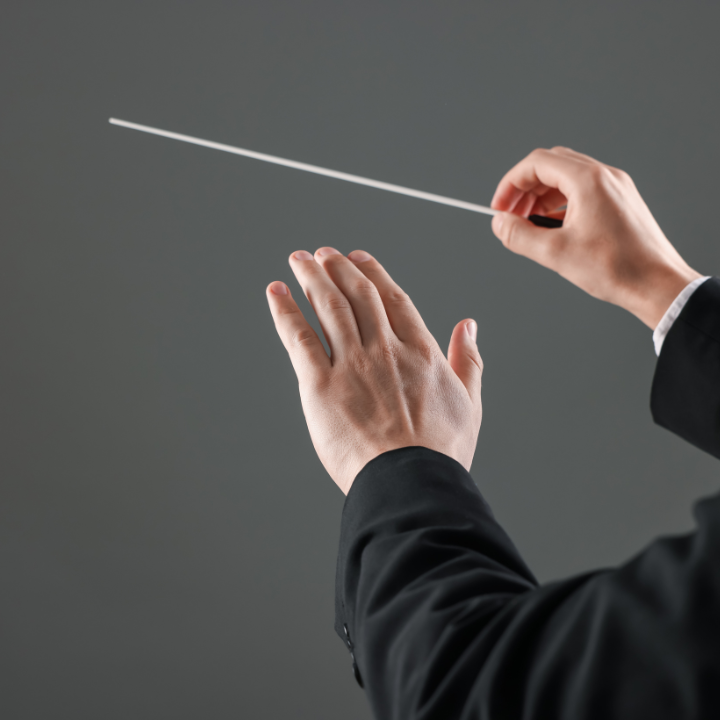 Ansietat, orquestra desbordada, metàfora de com gestionar l'ansietat i l'estrès amb teràpia psicològica a Valls